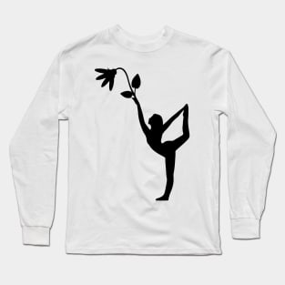 Balanced woman silhouette Long Sleeve T-Shirt